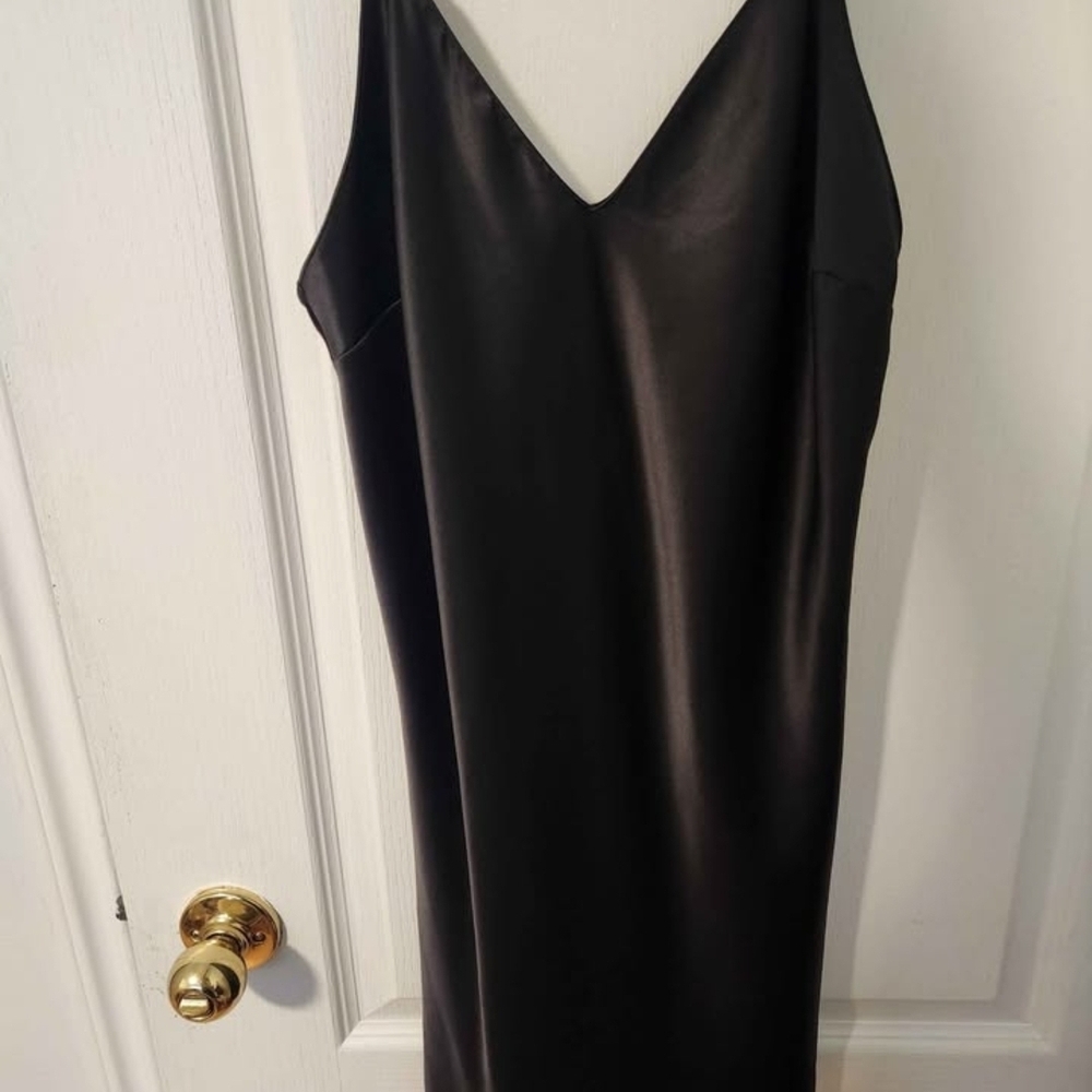 Victoria's Secret Black Satin Lingerie
